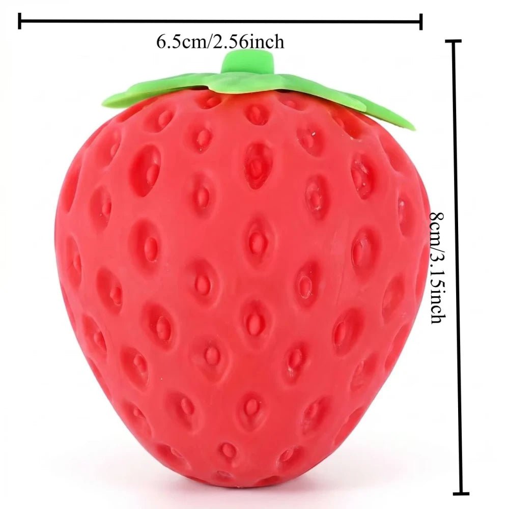 Jumbo Strawberry Slow Rising Stress Toy