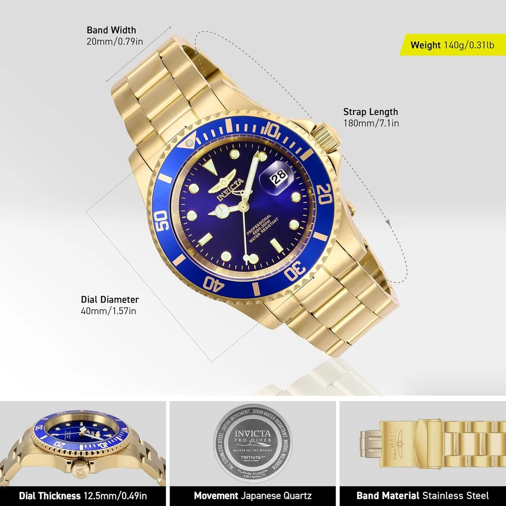 Invicta Pro Diver Quartz Watch