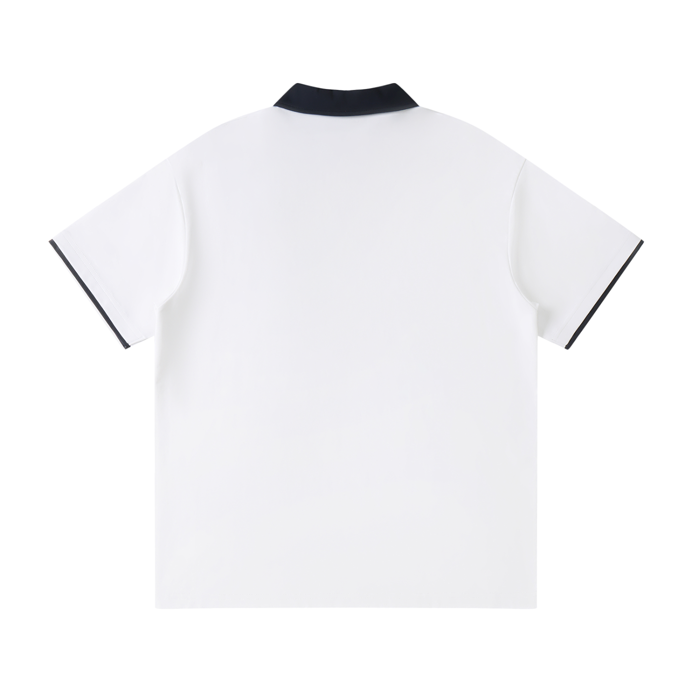 Urban Yellow Contrast Collar Raglan Polo Shirt